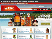 Tablet Screenshot of la-vin.cz